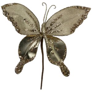 Mariposa Dorada Decorativa