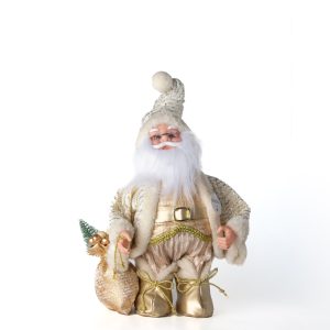 Papa Nuel Musical Con Cuerda Champagne