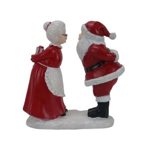 Pareja De Santa Y Mama Noela Decorativo