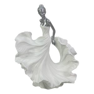 Figura Bailarina Con Vestido Danzando