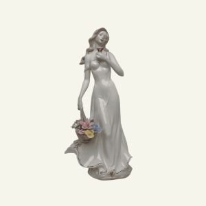 Signora dei Fiori – Adorno Cerámico