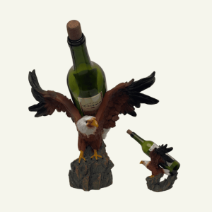 Portabotellas de Resina “Aquila Maestosa” – Figura de Aguila