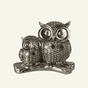 Sguardo Notturno - Búhos Decorativos sobre Tronco