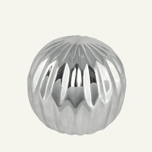 Esfera Decorativa “Sfera Lucida” – Reflejo Escultural Metálico 10.2×10.2×10cm