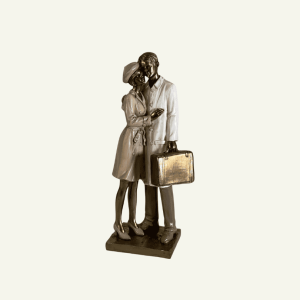Arrivederci Amore – Escultura Decorativa de Pareja