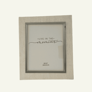 Portarretrato “Tranquillo Attimo” – Madera Clara con Toque Zen 27×0,8×25cm