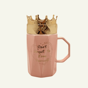 Taza con Tapa “Regina d'Amore” – 400 ml